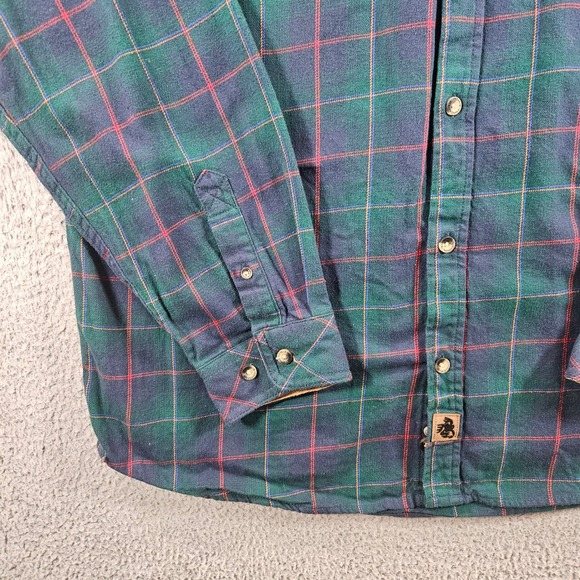Legendary Whitetails Mens Plaid Flannel Shirt Long Sleeve Button Up Size XL - Picture 2 of 10